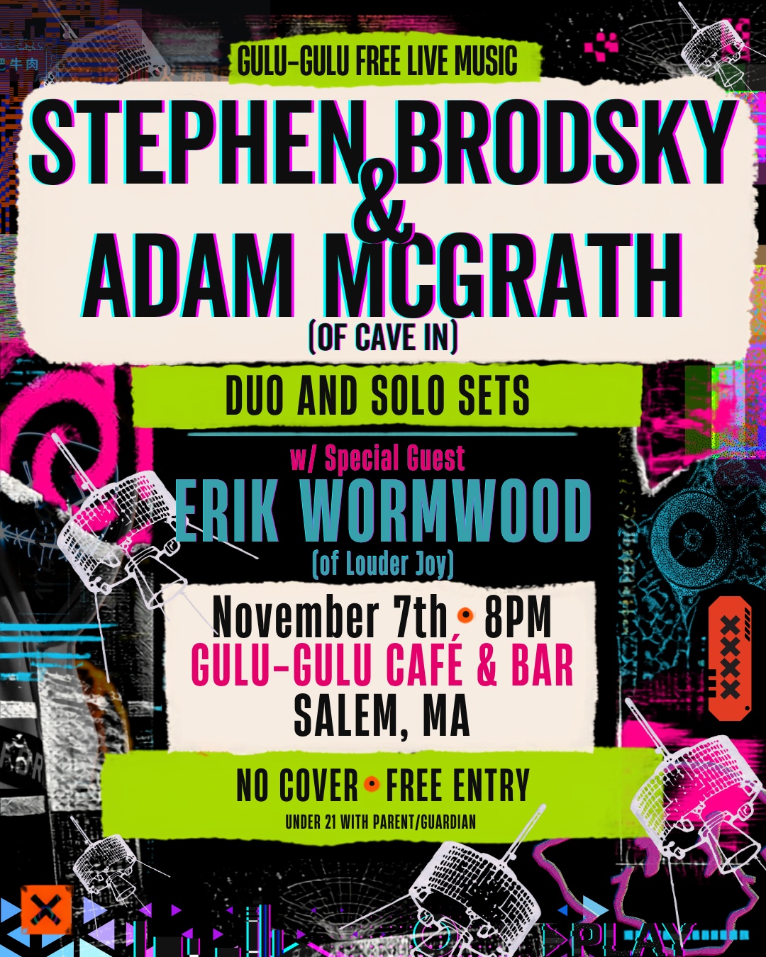 Stephen Brodsky w/ Adam McGrath and Erik Wormwood