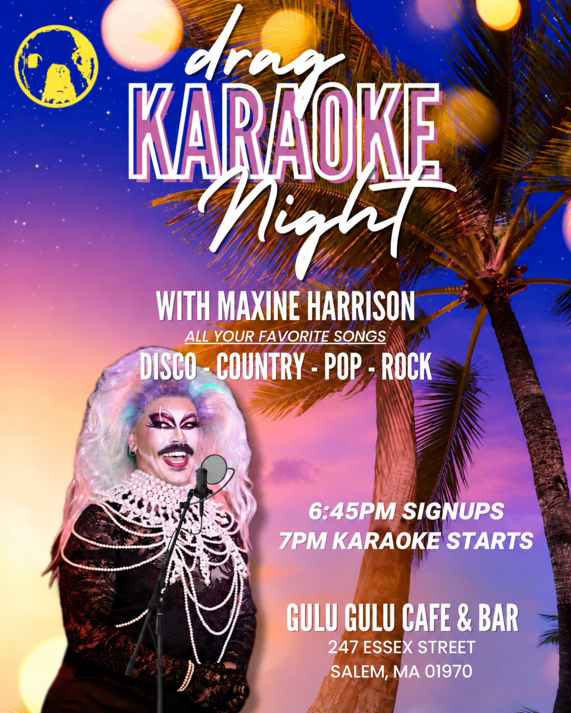 Karaoke with Maxine Harrison