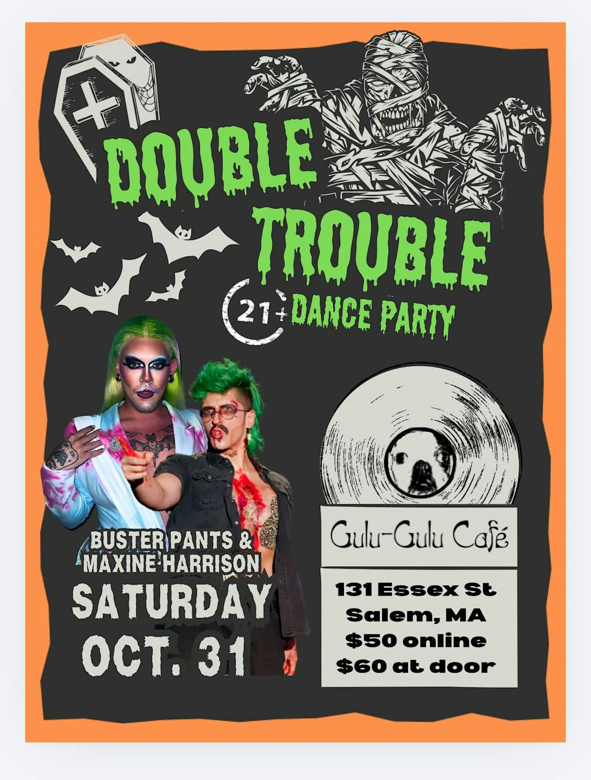 Double Trouble: Halloween Night Dance Party (21+)
